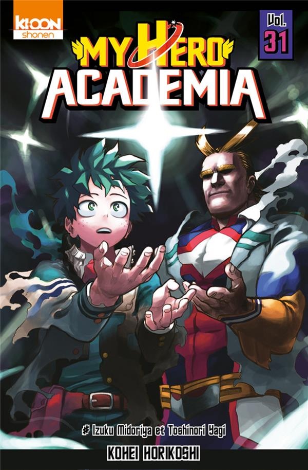 My hero Academia Tome 31 : Izuku Midoriya et Toshiro Yagi