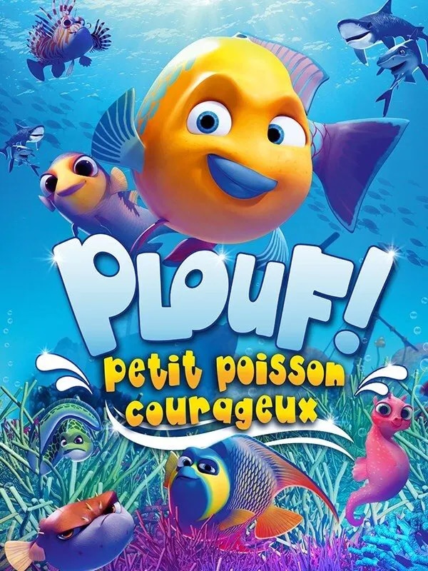 Plouf, le petit poisson courageux