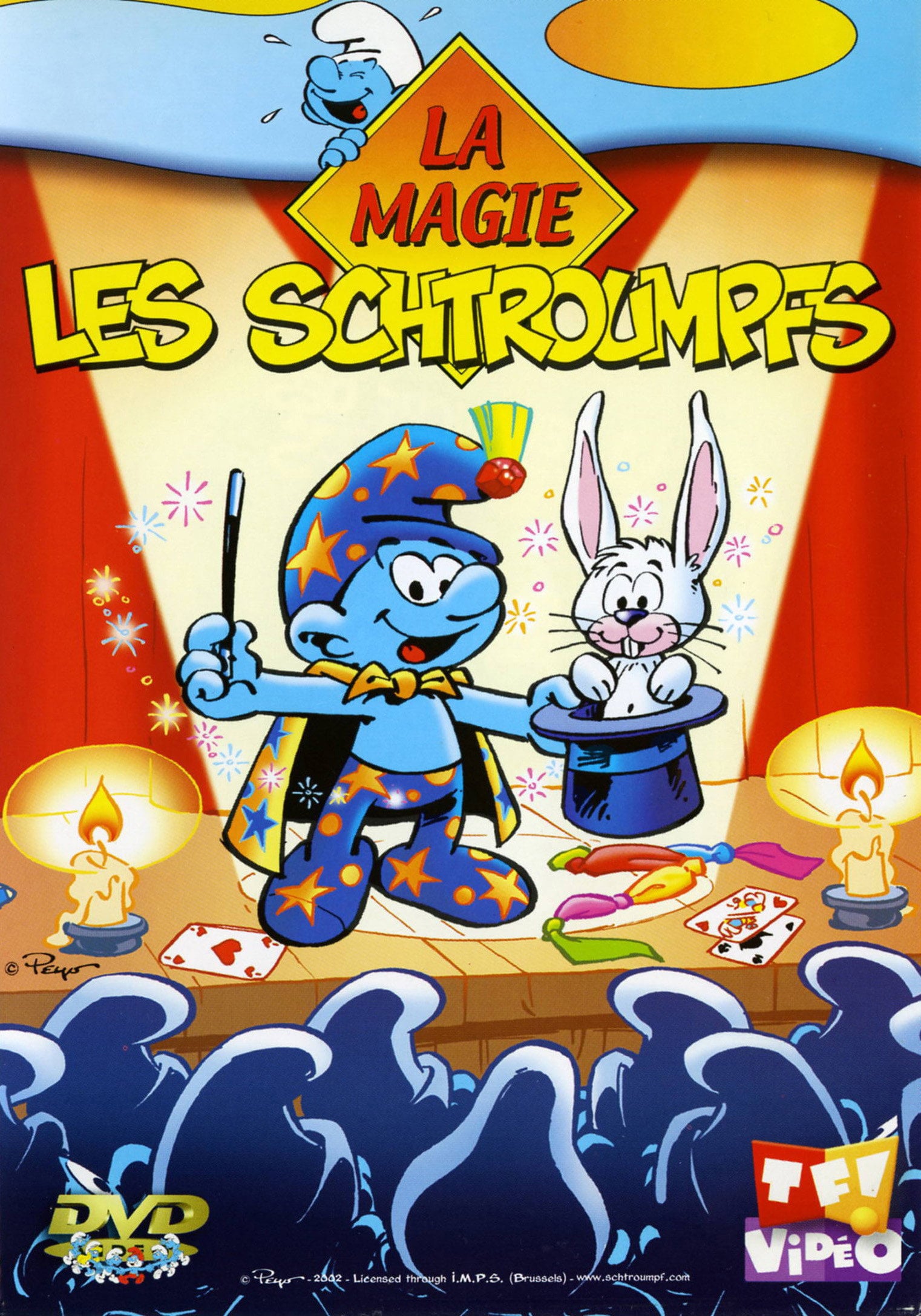 Les Schtroumpfs : La magie - Cover