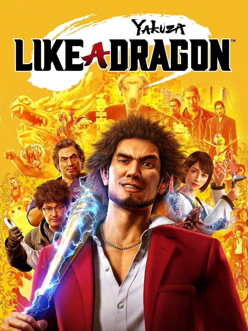Yakuza: Like a Dragon - Cover