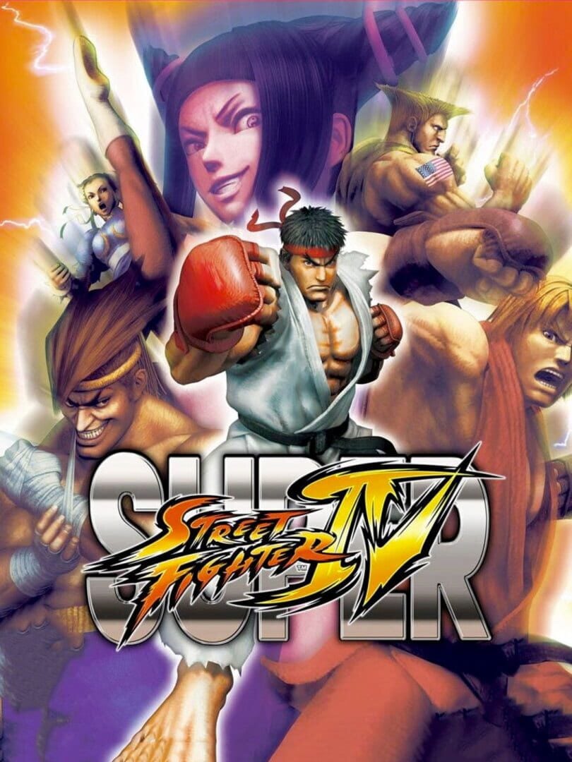 Super Street Fighter IV - Cover