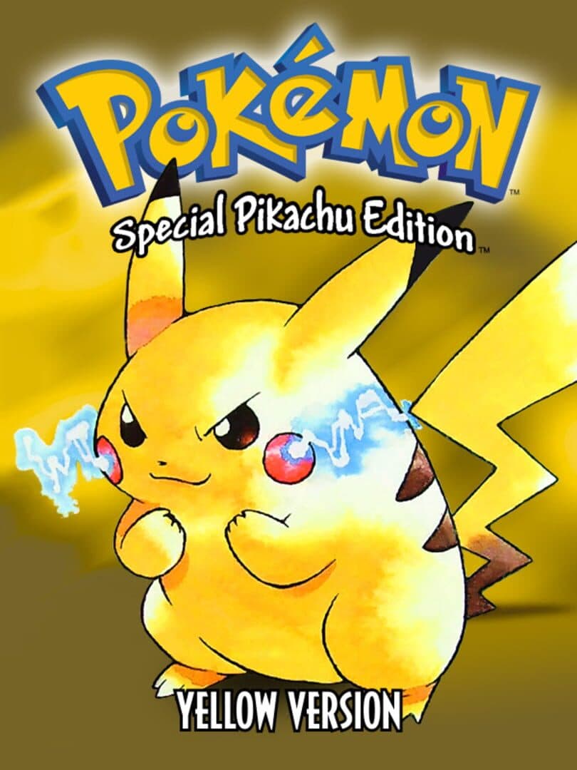Pokémon Yellow Version: Special Pikachu Edition - Cover