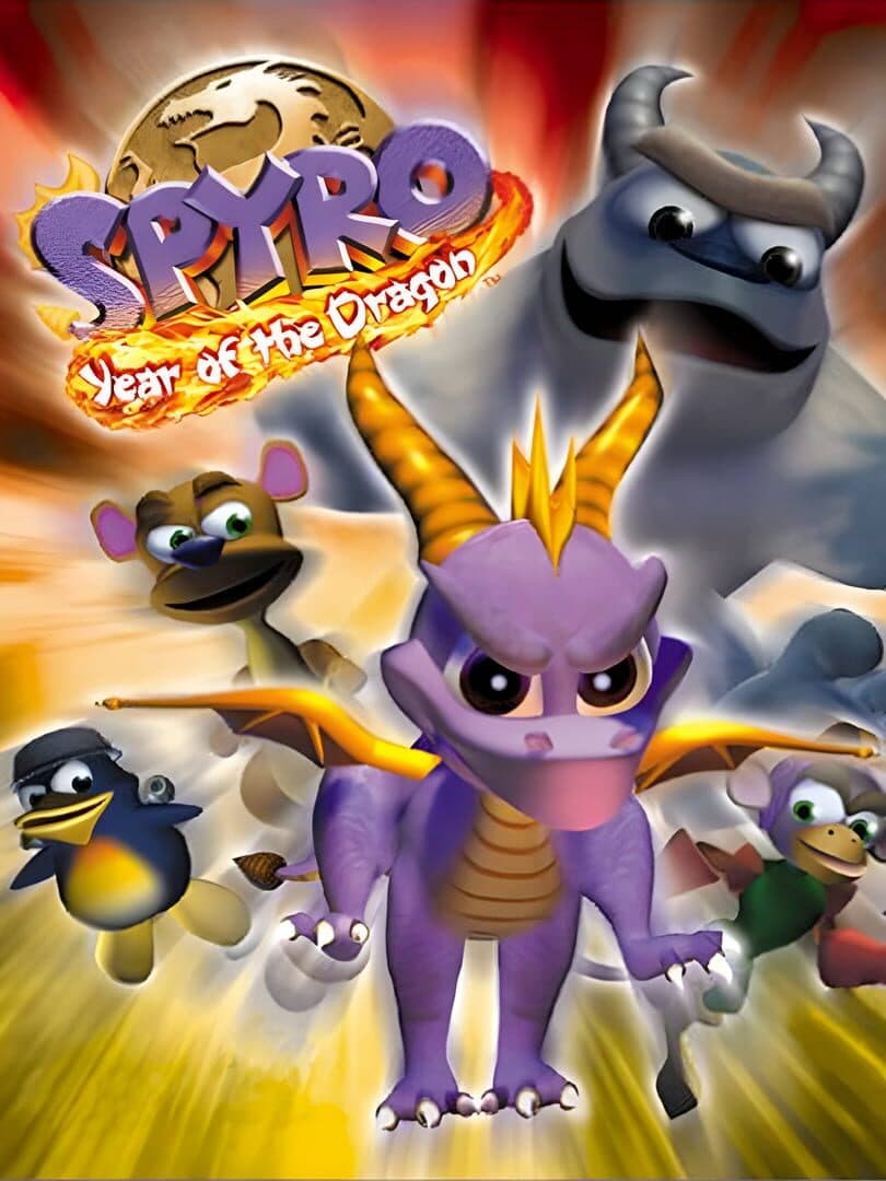 Spyro: Year of the Dragon - Cover