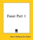 Faust Part 1 - Cover