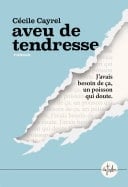 Aveu de tendresse - Cover