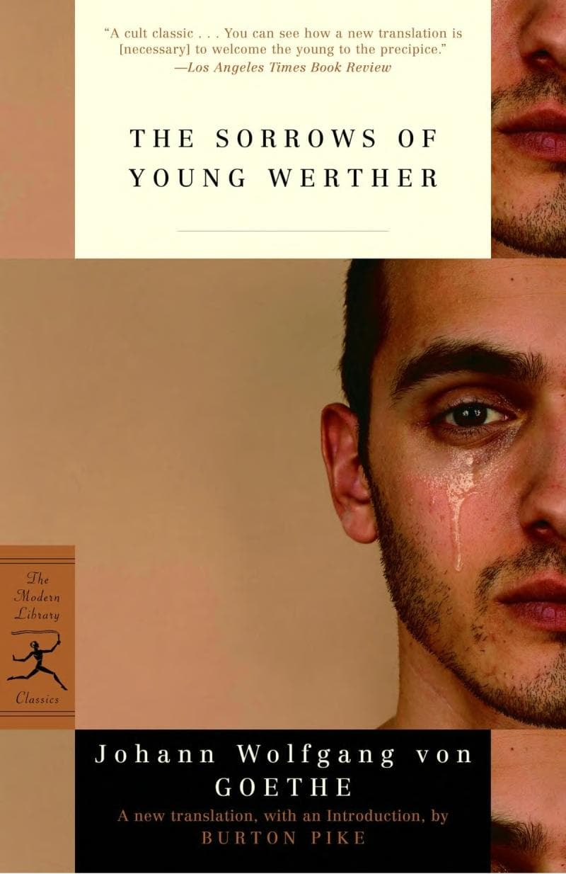 The Sorrows of Young Werther - Cover