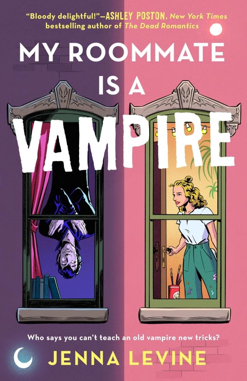 My Roommate Is a Vampire - Cover