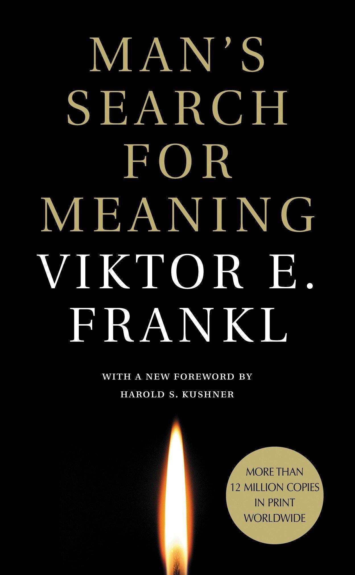 Man's Search for Meaning - Cover