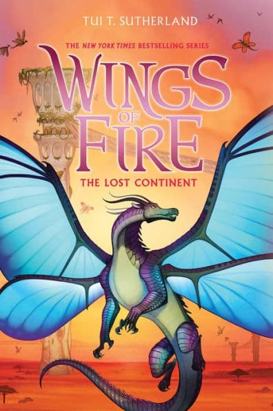 The Lost Continent (Wings of Fire Series #11) - Cover