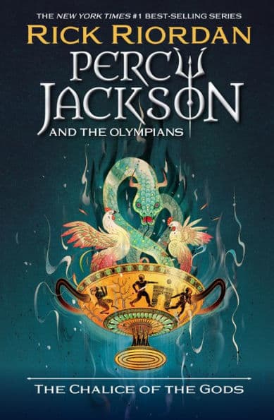 The Chalice of the Gods (Percy Jackson and the Olympians Series #6) - Cover
