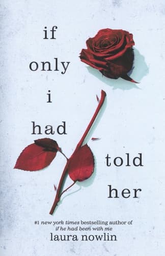 If Only I Had Told Her - Cover