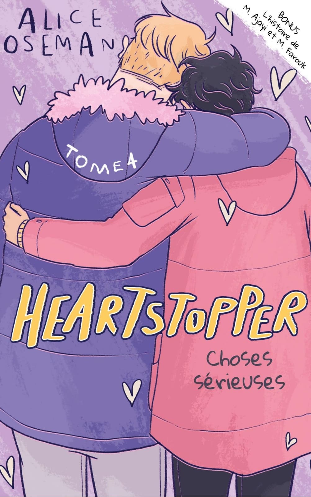 Heartstopper - Tome 4 - Choses sérieuses - Cover