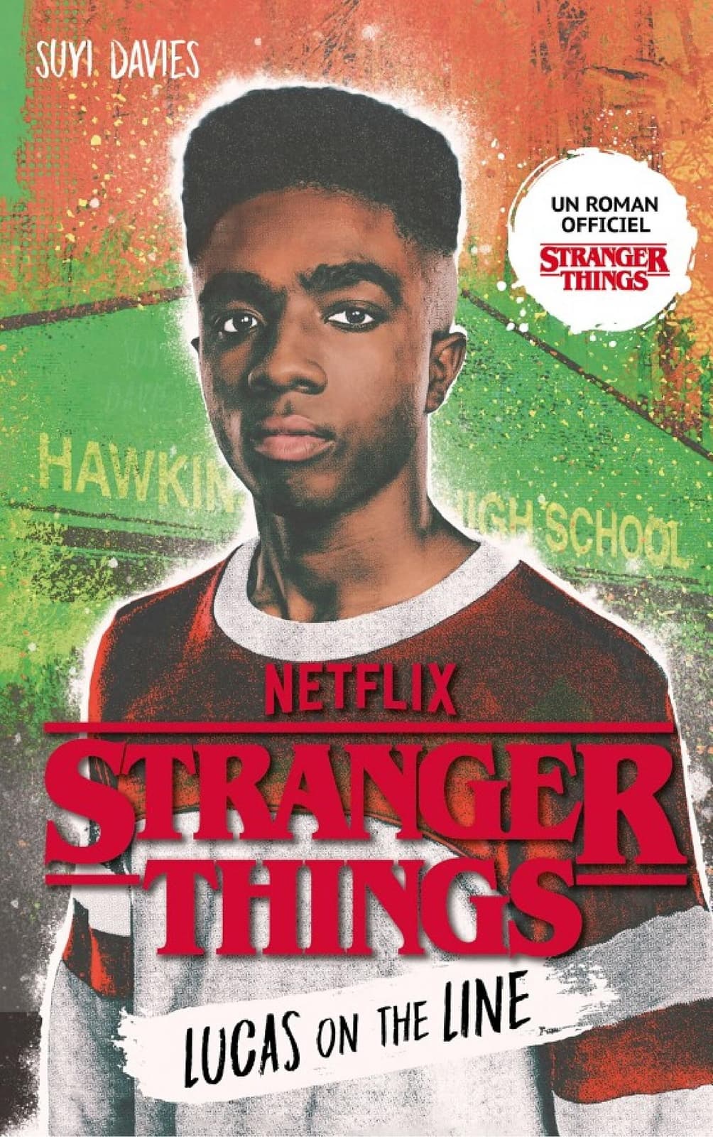 Stranger Things - Lucas on the line (édition française) - Cover