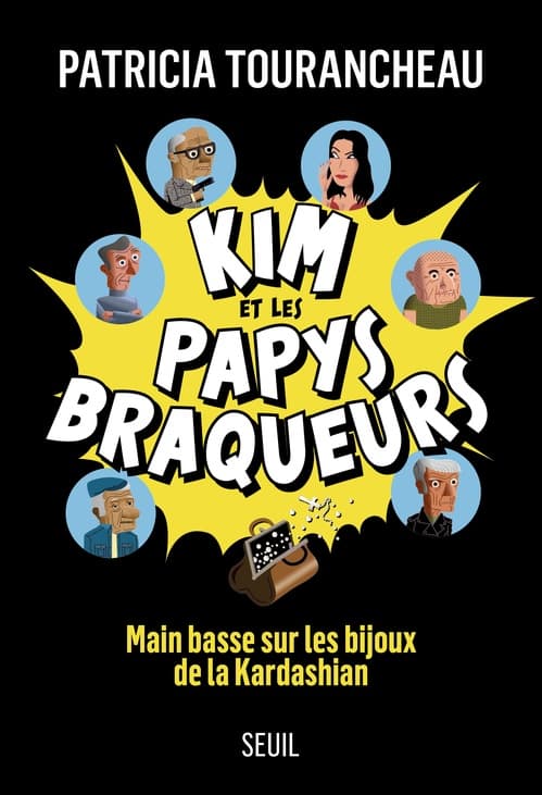 Kim et les papys braqueurs - Cover