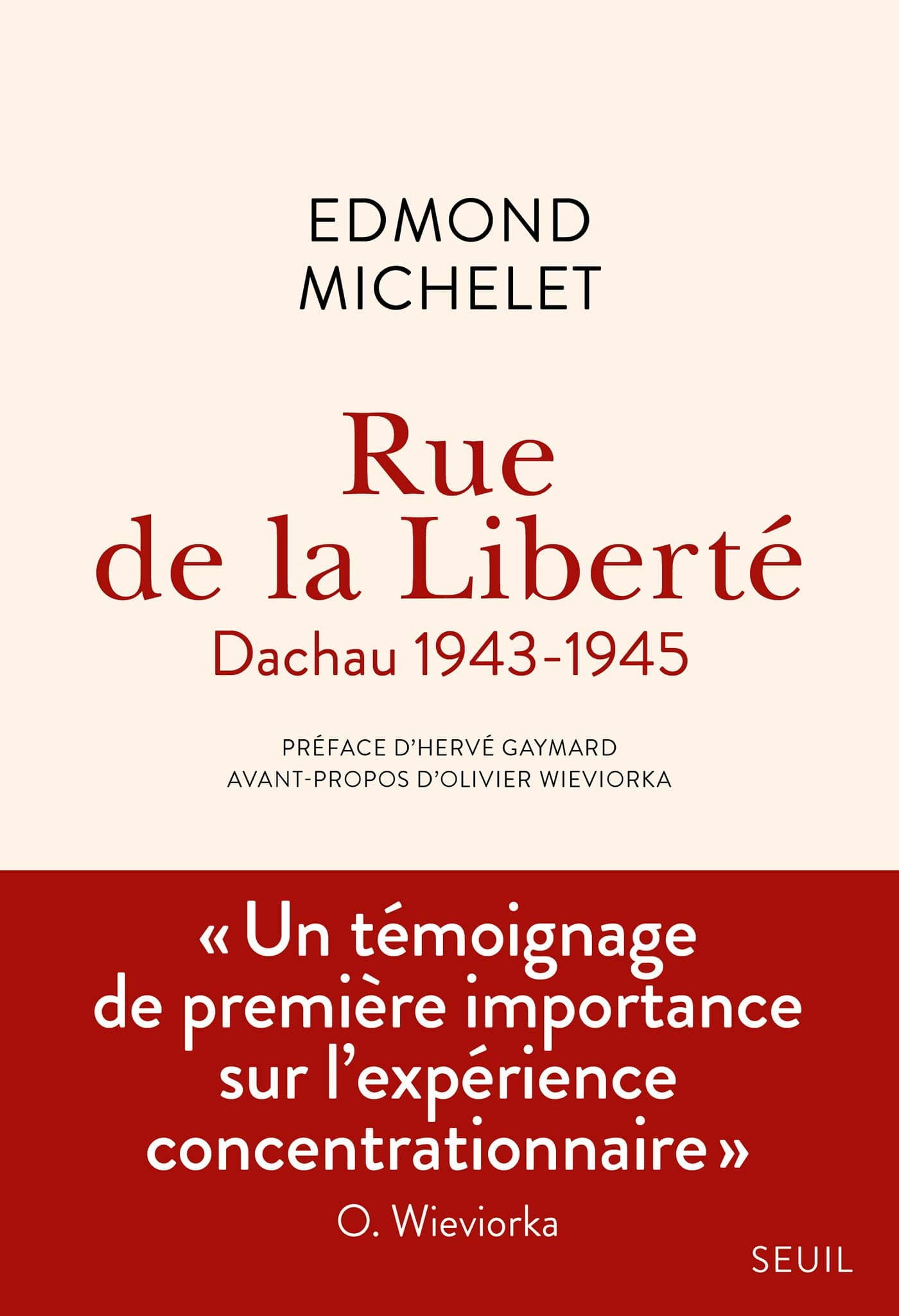 Rue de la Liberté - Cover
