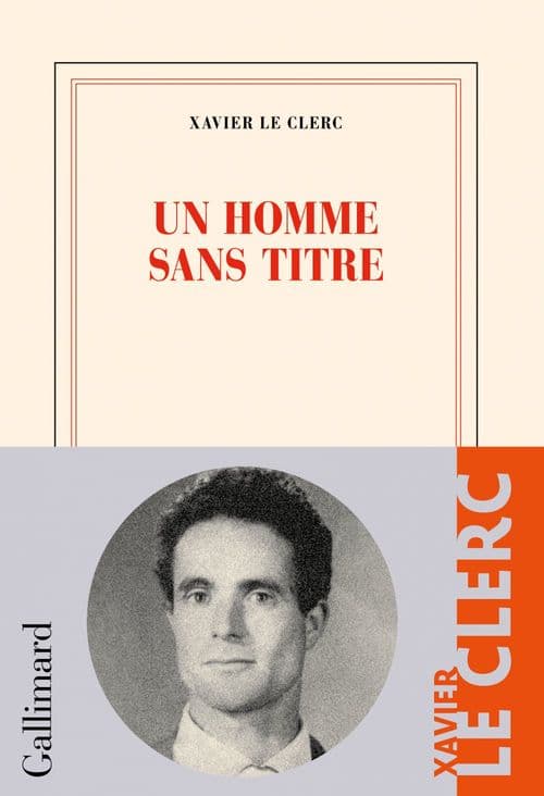 Un homme sans titre - Cover