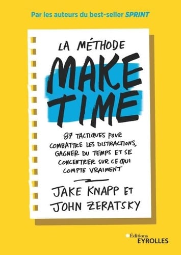 La méthode Make time - Cover