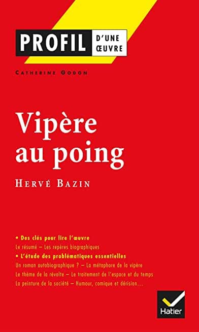 Profil - Bazin (Hervé) : Vipère au poing - Cover