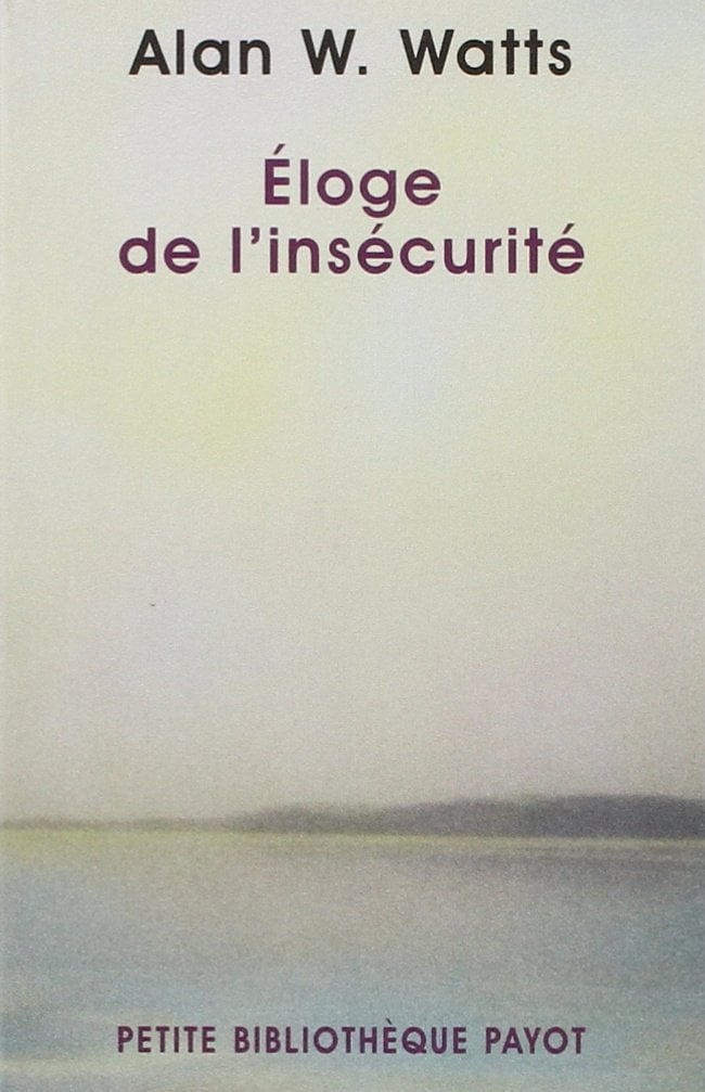 Eloge de l'insécurité - Cover