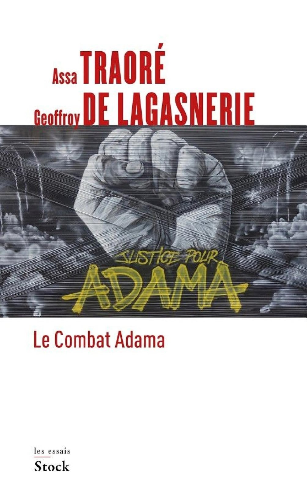 Le combat Adama - Cover