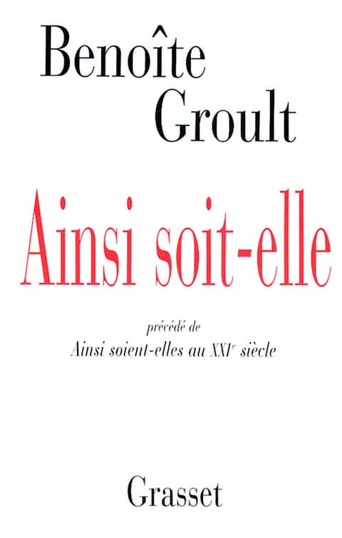 Ainsi soit-elle - Cover