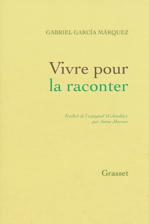 Vivre pour la raconter - Cover