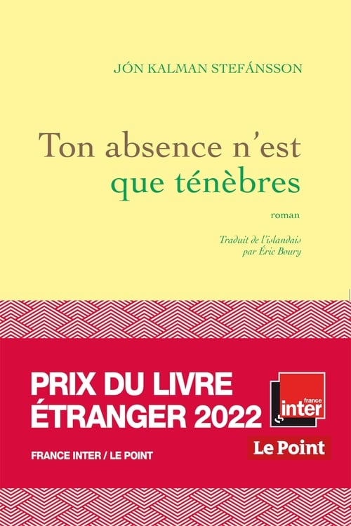 Ton absence n'est que ténèbres - Cover
