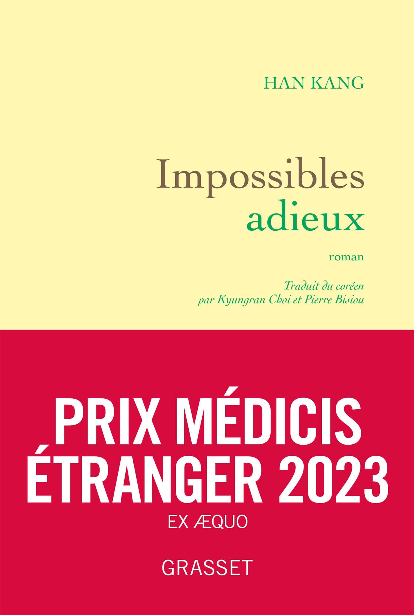 Impossibles adieux - Cover