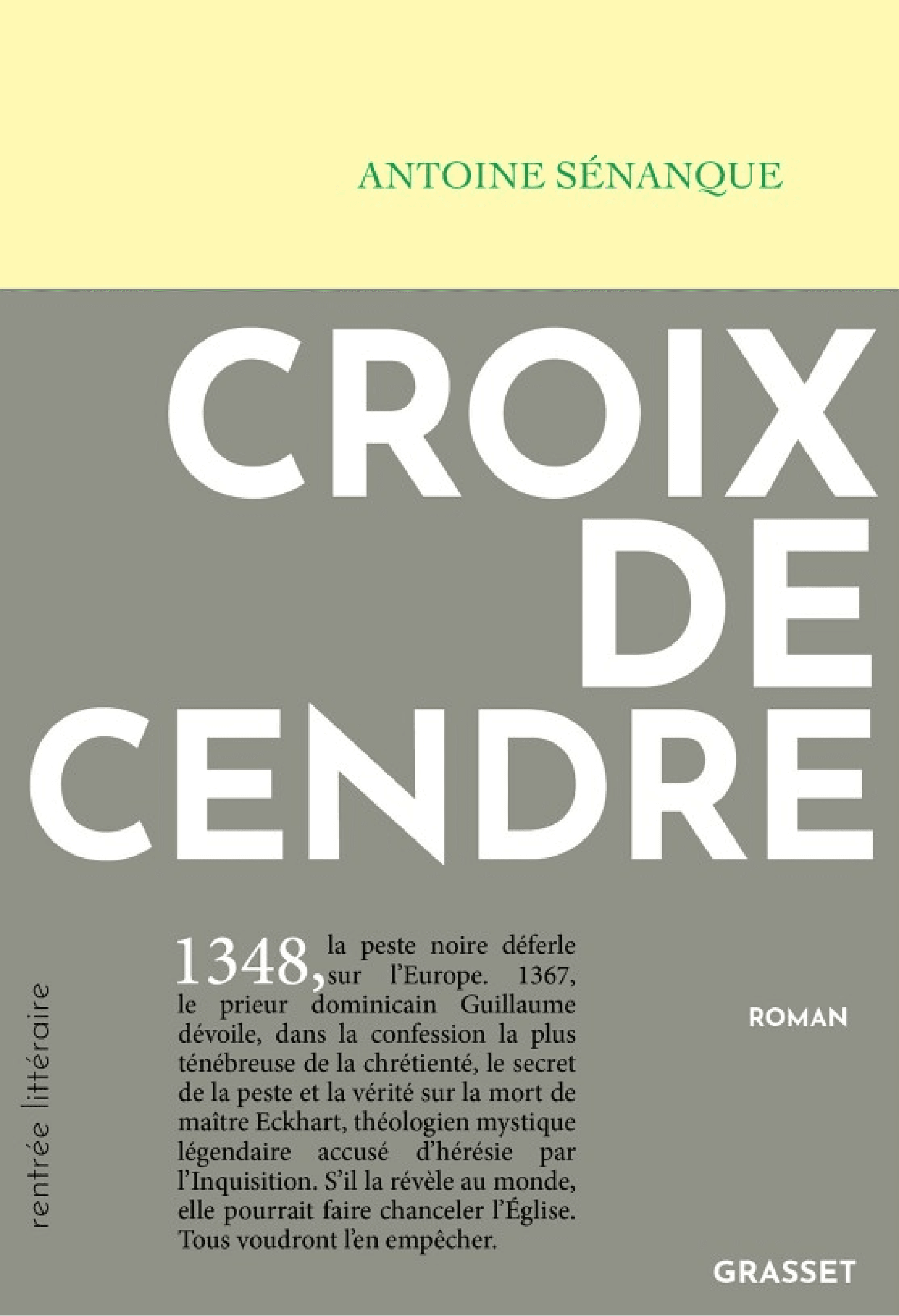 Croix de cendre - Cover
