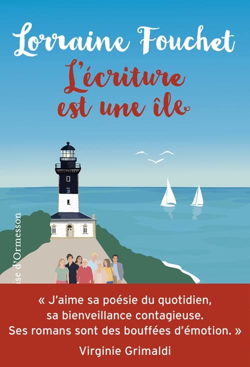 L'Écriture est une île - Cover