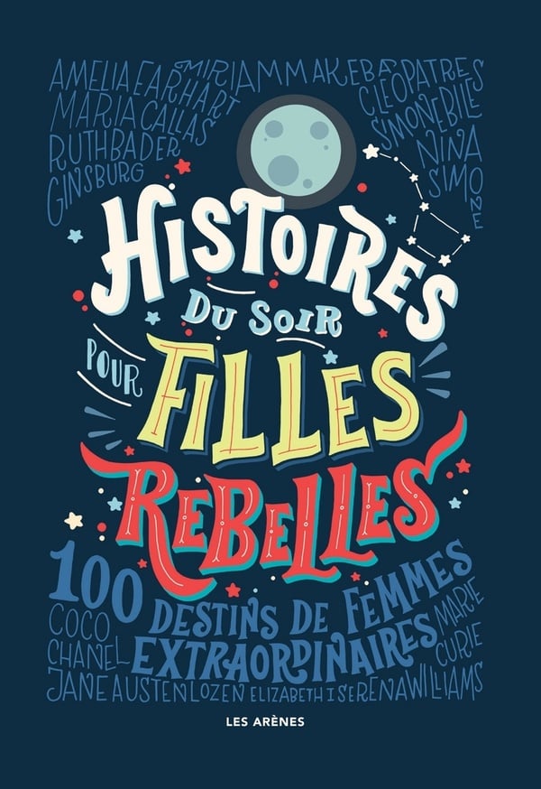 Histoires du soir pour filles rebelles - Cover