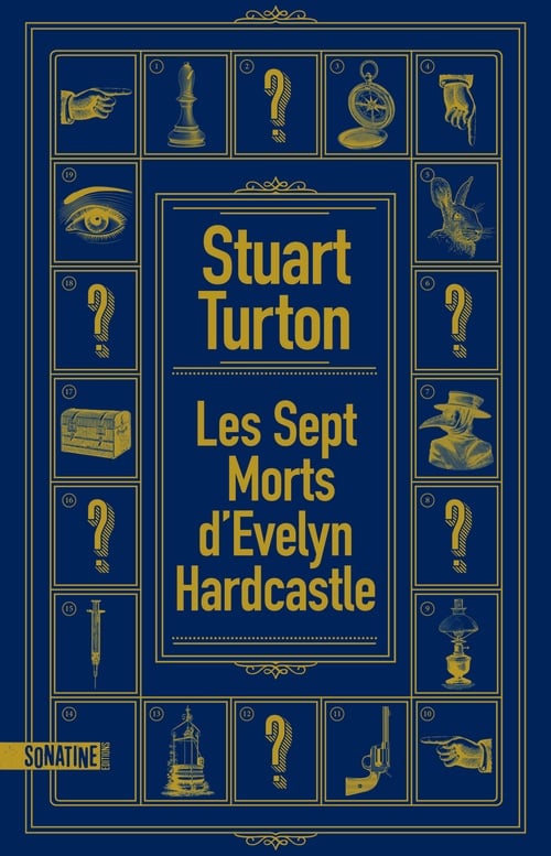 Les Sept morts d'Evelyn Hardcastle - Cover