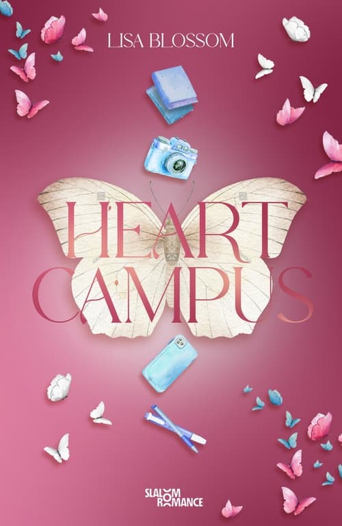 Heart Campus - Lisa Blossom - Romance new adult - Cover
