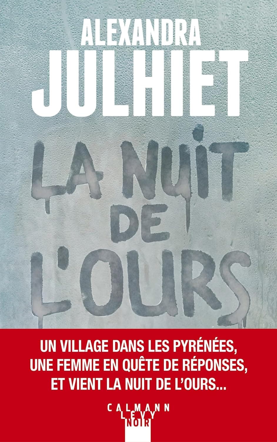 La nuit de l'ours - Cover