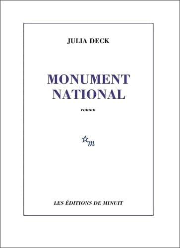 Monument national - Cover