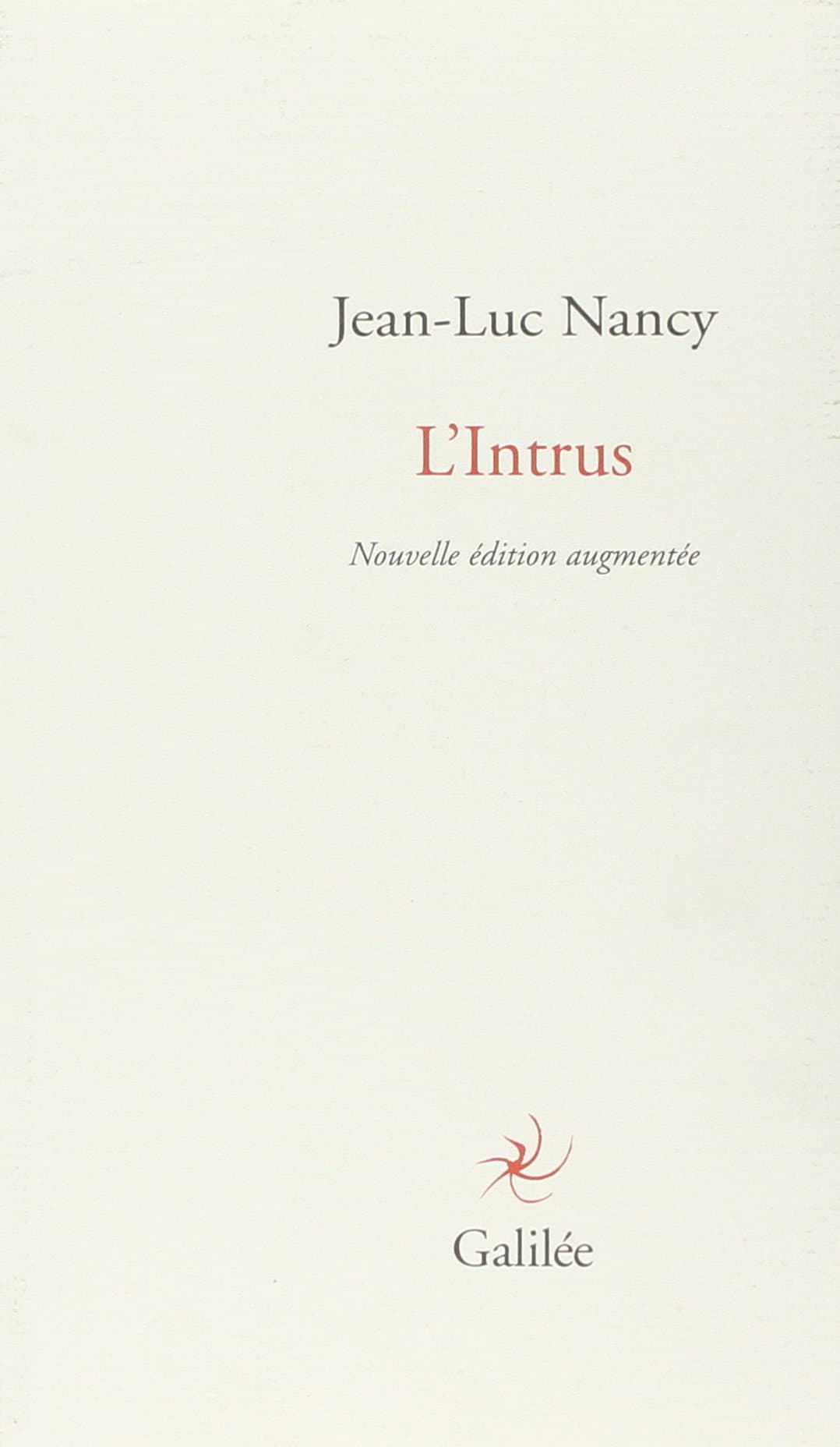 L'intrus - Cover