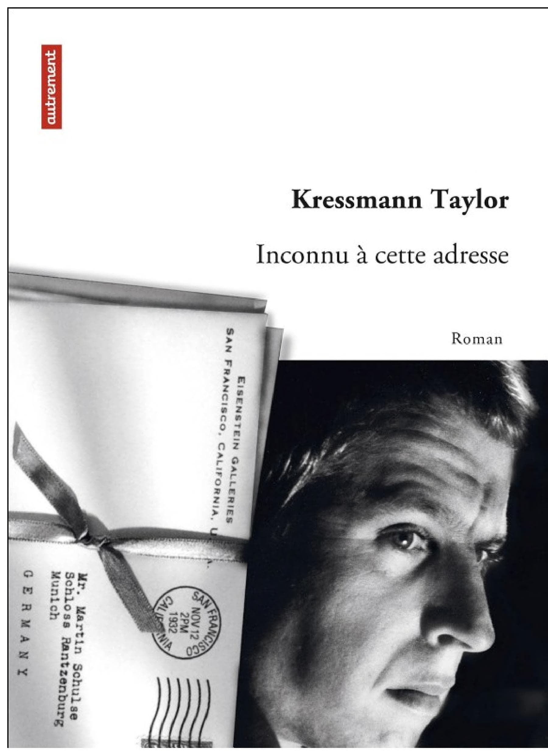 Inconnu à cette adresse - Cover