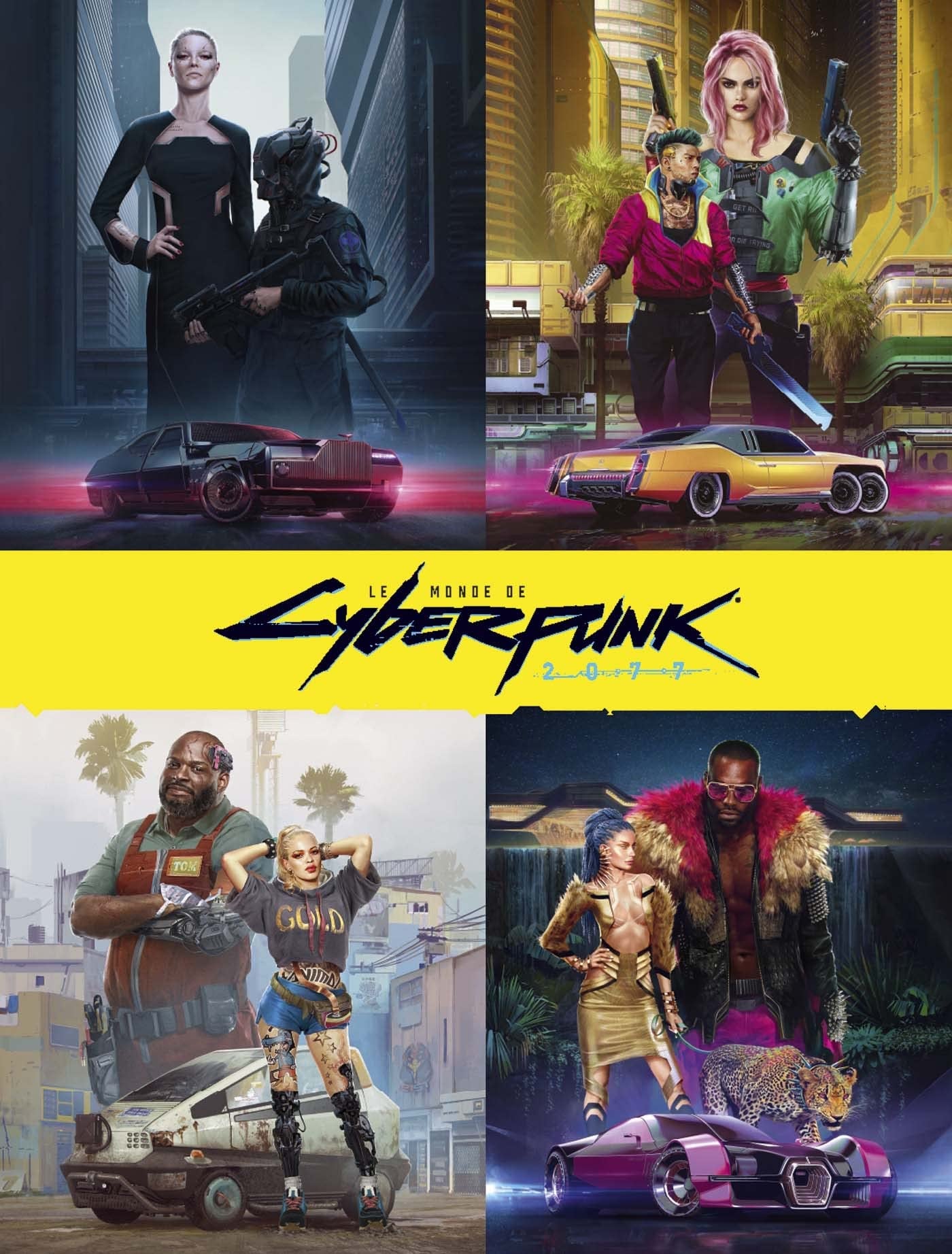 Le monde de Cyberpunk 2077 - Cover