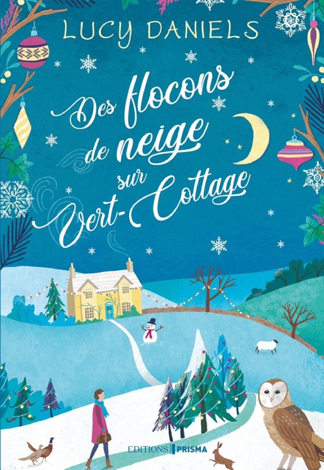 Des flocons de neige sur Vert-Cottage