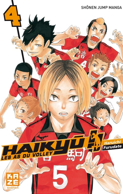 Haikyu !! - Les As du volley T04 - Cover