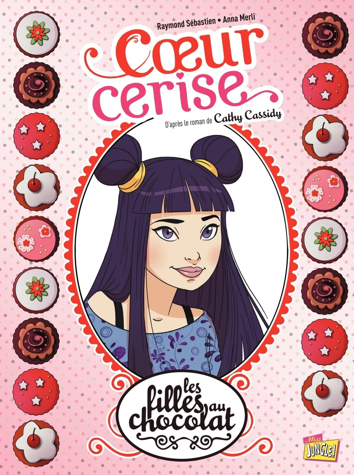Les filles au chocolat - Tome 1 - Cœur Cerise - Cover
