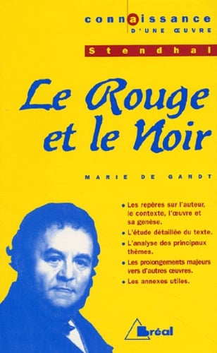 Stendhal, "Le Rouge et le Noir" - Cover