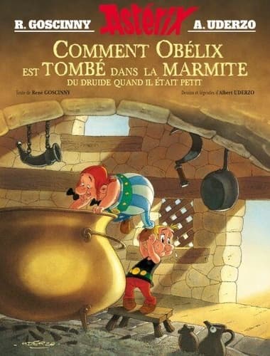 Astérix - Comment Obélix est tombé dans la marmite quand il était petit - Cover