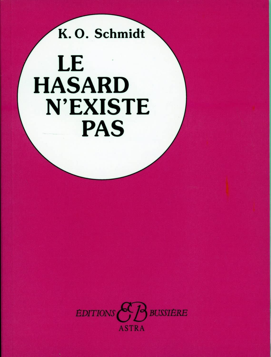 Le hasard n'existe pas - Cover