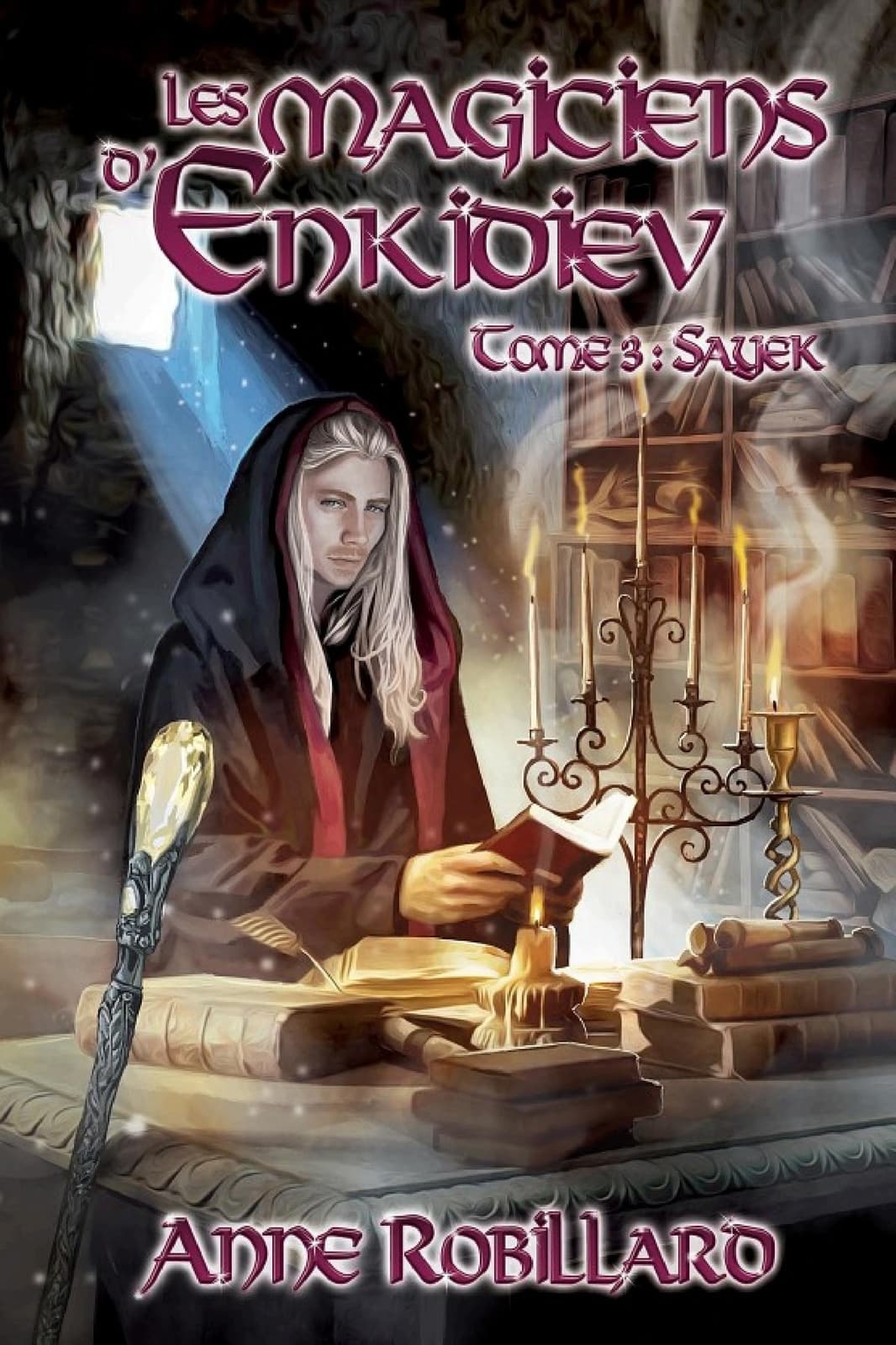 Les magiciens d'Enkidiev - T3 - Cover