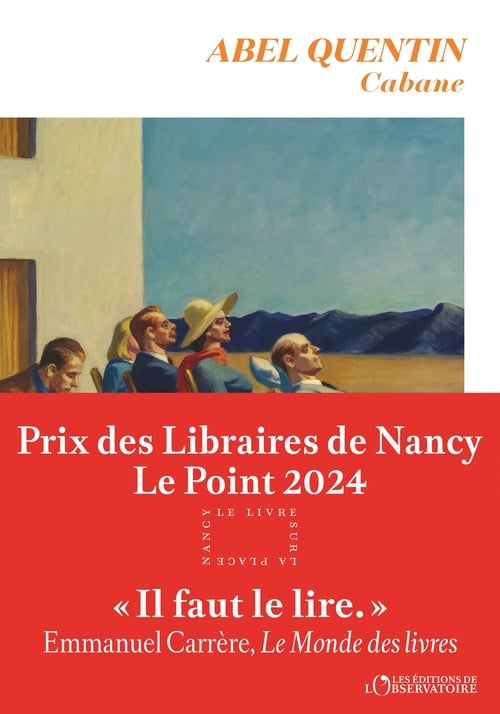 Cabane - Prix des Libraires de Nancy Le Point 2024 - Cover