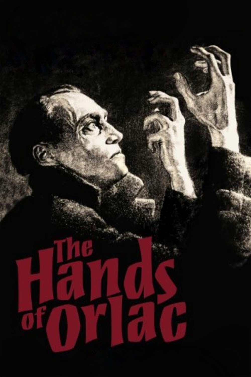 The Hands of Orlac - Cover