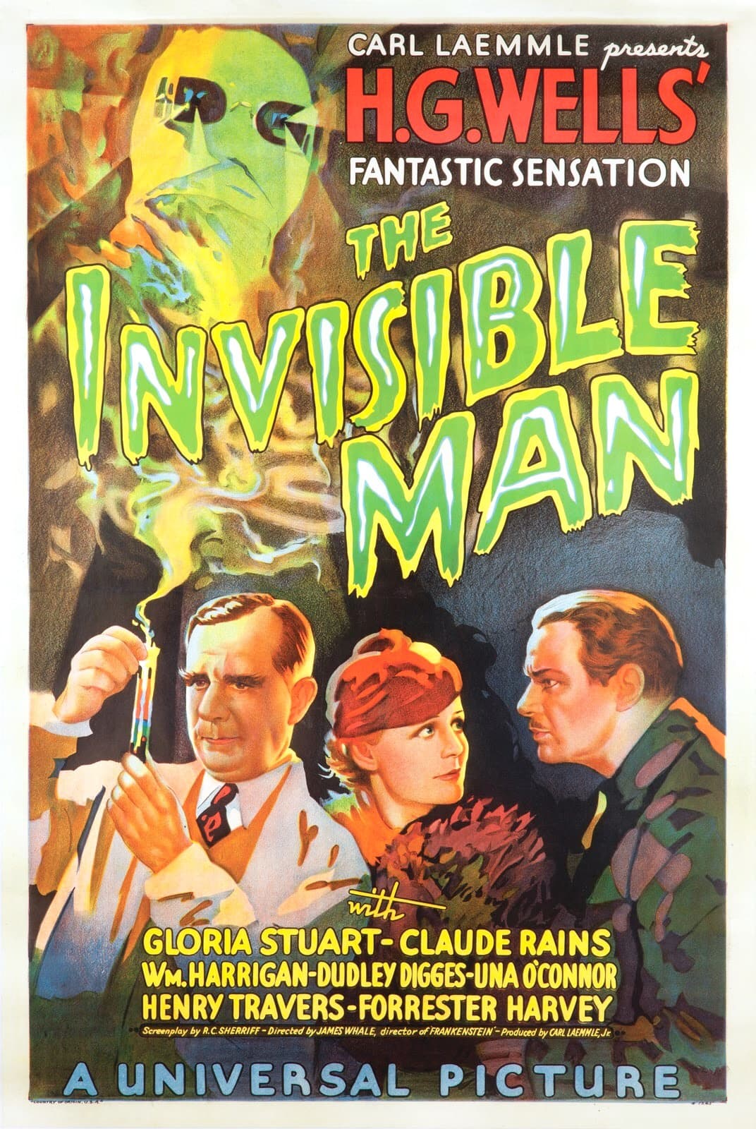 The Invisible Man - Cover