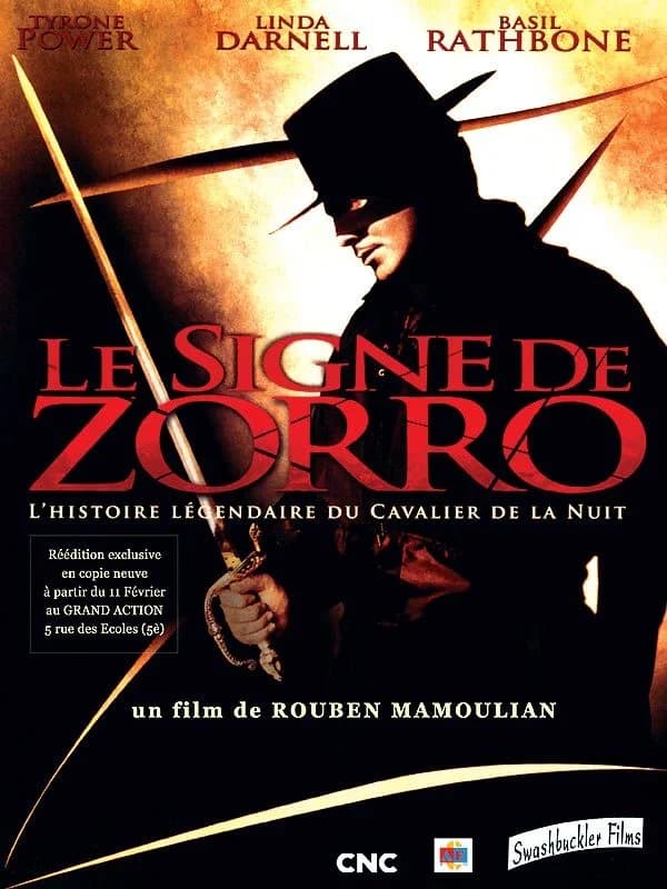 Le Signe de Zorro - Cover