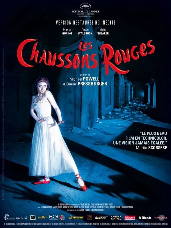 Les Chaussons rouges - Cover